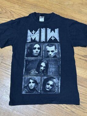 RARE Motionless In White Beyond The Barricade Tour shirt SMALL